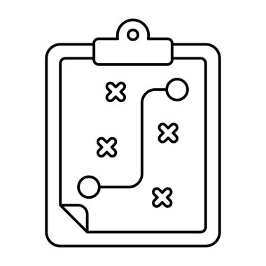 Tic tac toe 'nun mükemmel tasarım simgesi