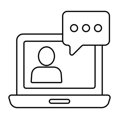 Moda tasarımında video çağrı simgesi