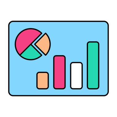 İş sunumunun simge tasarımı