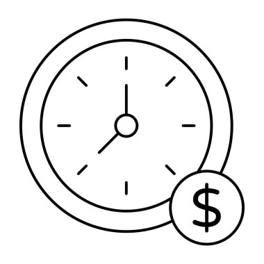 Dolar ile saat, zaman kavramı paradır.