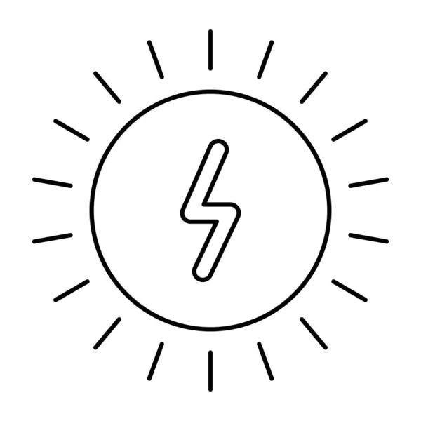 Modern Design Icon Bolt — Stockvektor