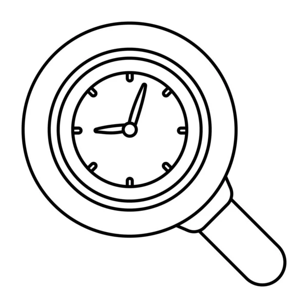 Premium Download Icon Search Time —  Vetores de Stock