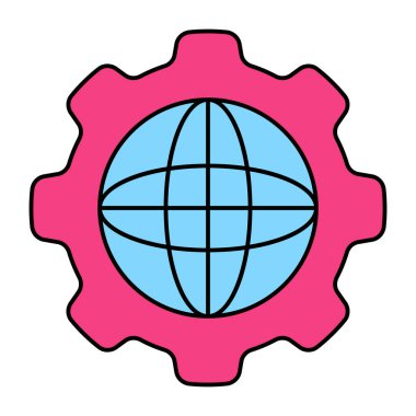 Küresel yönetimin simge tasarımı