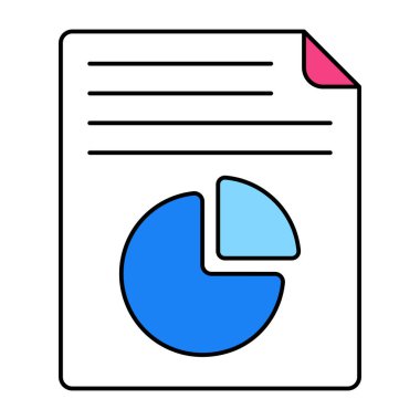 İş raporunun simge tasarımı