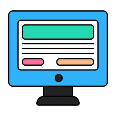 Web tasarımının mükemmel tasarım simgesi