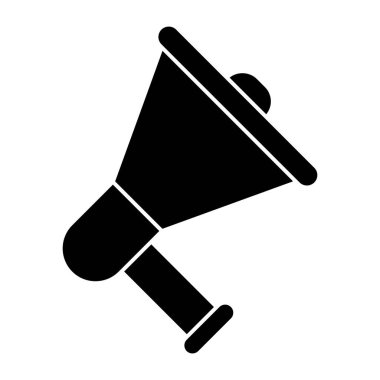 Megafonun modern tasarım simgesi