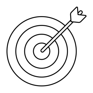 Hedefin düzenlenebilir tasarım simgesi