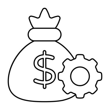 Para yönetiminin moda tasarımı, vites içi dolar 