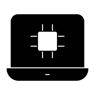        Çevrimiçi mikroçipin mükemmel tasarım vektörü 