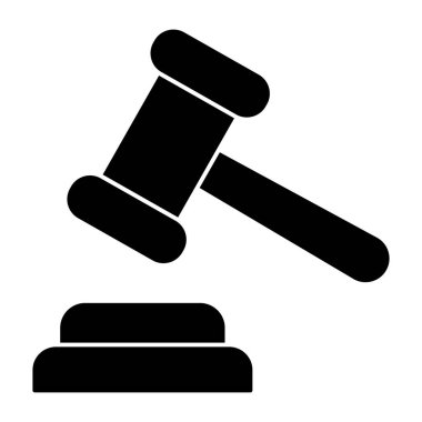 Açık artırmanın düzenlenebilir tasarım simgesi