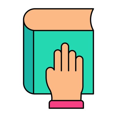 Yemin kavramını anlatan bir kitap.