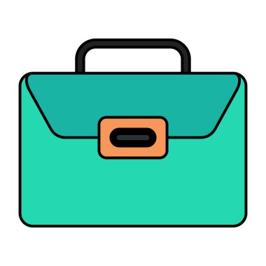 Çantanın düzenlenebilir tasarım simgesi