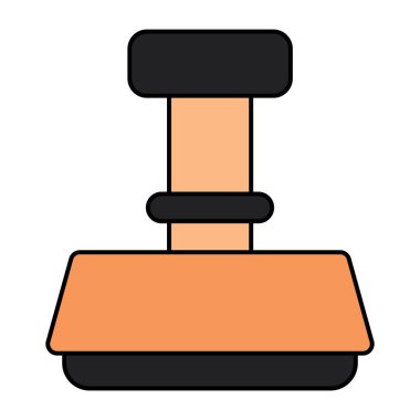 Düz dizayn, pul simgesi