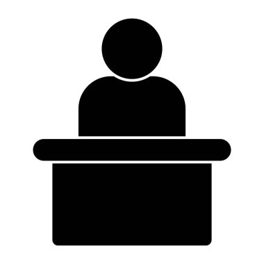 Tanık için düzenlenebilir tasarım simgesi