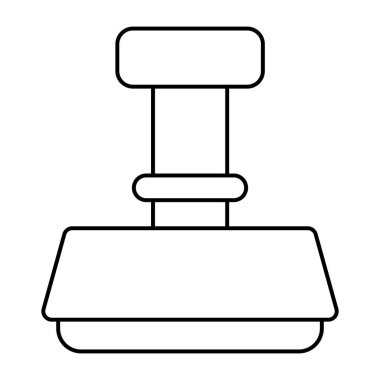 Bir tasarım, pul simgesi