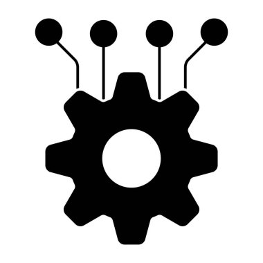 Ağ ayarlarının premimium indirme simgesi