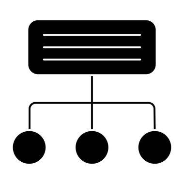 Sohbet ağının trend vektör tasarımı