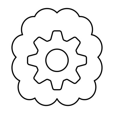 Beyin gelişiminin simge tasarımı