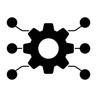 Ağ ayarlarının premimium indirme simgesi