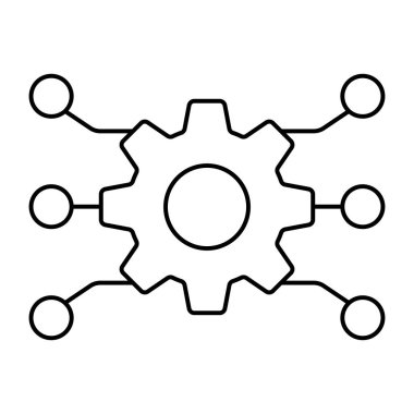Ağ ayarlarının premimium indirme simgesi