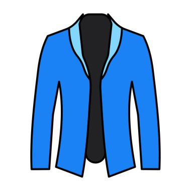 Trendy vector design of coat
