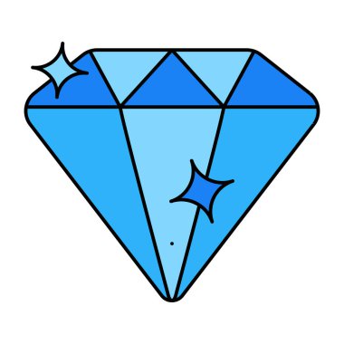 Elmasın trend tasarım simgesi 