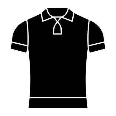 Benzersiz bir polo gömlek tasarımı. 