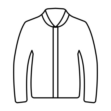 Uzun kollu gömleğin simge tasarımı