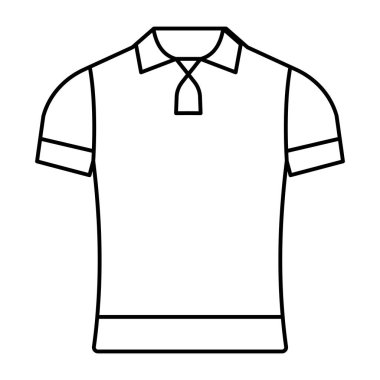 Benzersiz bir polo gömlek tasarımı. 