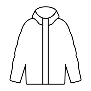 Yüksek yakalı tişörtün simge tasarımı