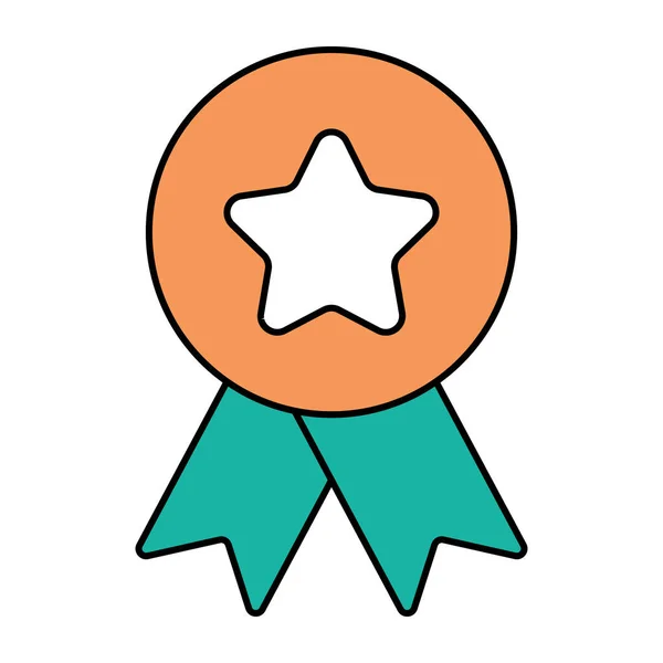 Icon Design Star Badge — Stockvector