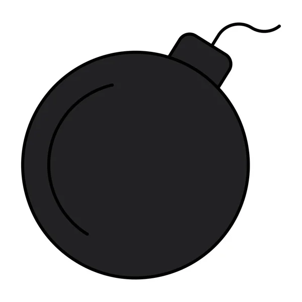 Современный Векторный Дизайн Бомбы — стоковый вектор