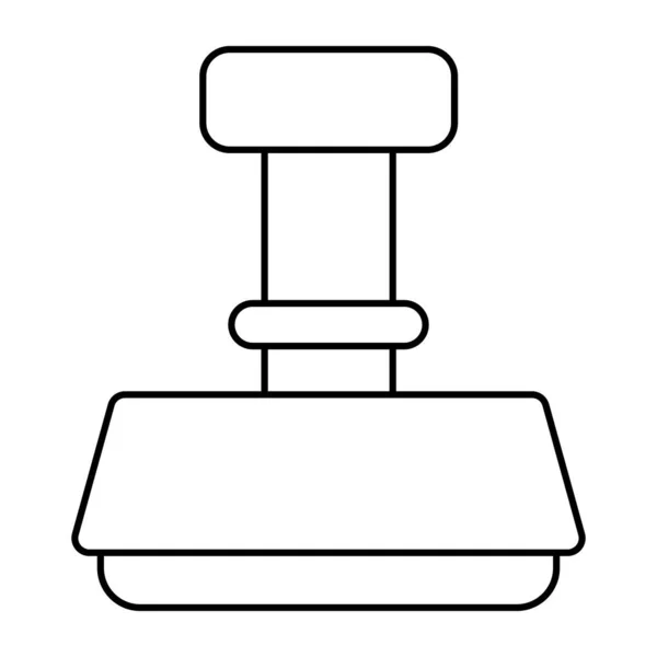 Desenho Contorno Ícone Selo —  Vetores de Stock