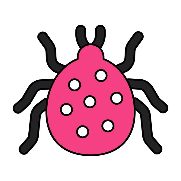 Icono Diseño Moderno Bug — Archivo Imágenes Vectoriales