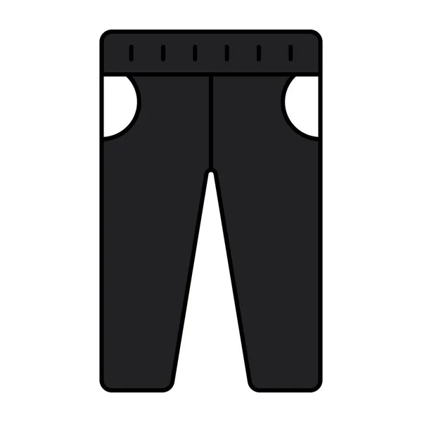 Editable Design Icon Pants — Vetor de Stock