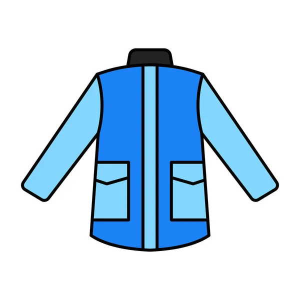 Icon Design Jacket — Stockový vektor