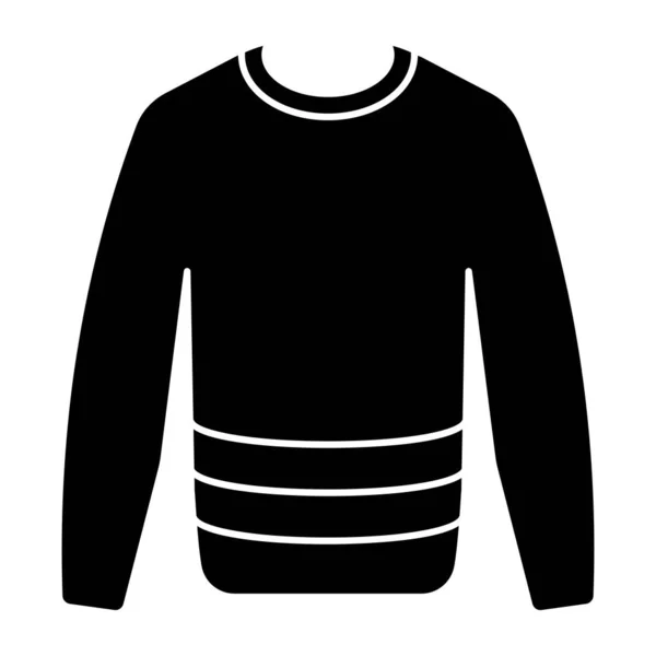 스웨트 셔츠의 아이콘 디자인 — 스톡 벡터