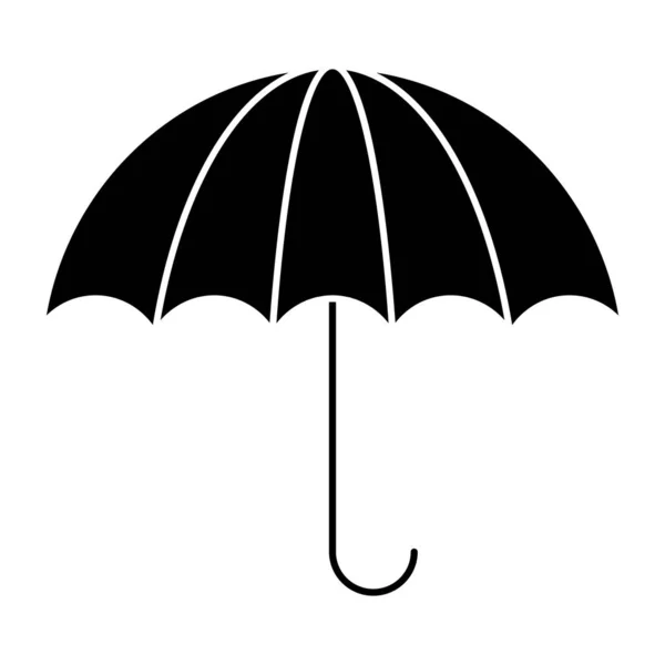 Icono Diseño Perfecto Paraguas — Archivo Imágenes Vectoriales