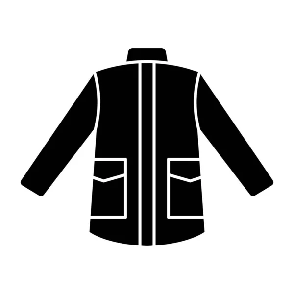 Icon Design Jacket — ストックベクタ