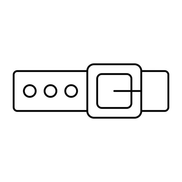 Waist Belt Icon Editable Vector — Stockvektor
