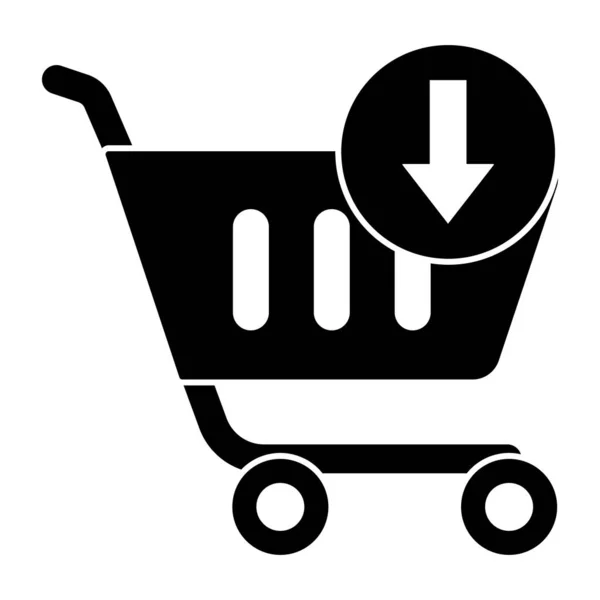 Add Cart Icon Editable Vector — Vector de stock