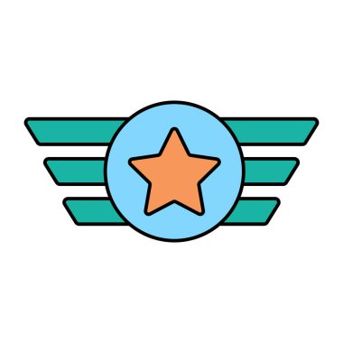 Askeri rütbenin simge tasarımı