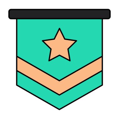 Sıralama rozetinin simge tasarımı