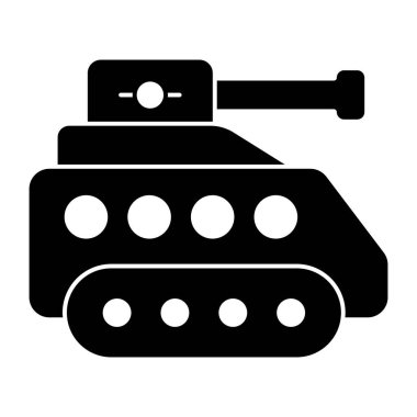 Askeri tankın moda vektör tasarımı