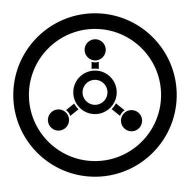 Radyoaktif işaretin premimium indirme simgesi