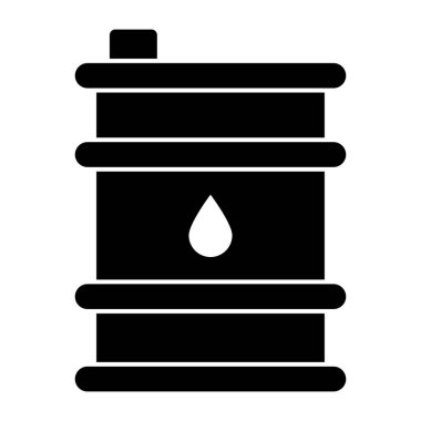 Yağ varilinin mükemmel tasarım simgesi