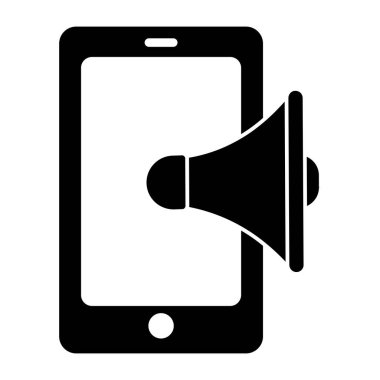 Mobil kampanya için mükemmel bir tasarım simgesi