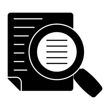 Arama içeriğinin mükemmel tasarım simgesi