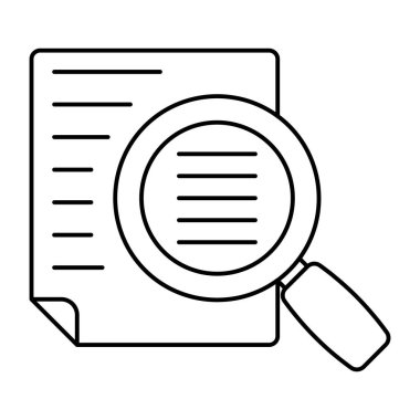 Arama içeriğinin mükemmel tasarım simgesi