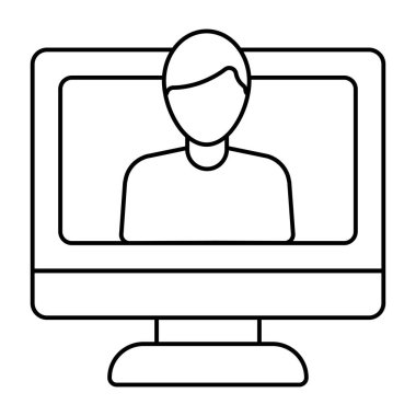 Video çağrısının simge tasarımı